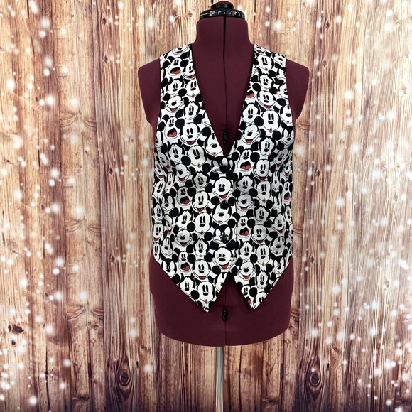 Mickey Mouse Vest Size S/M Vintage Disney lLike New